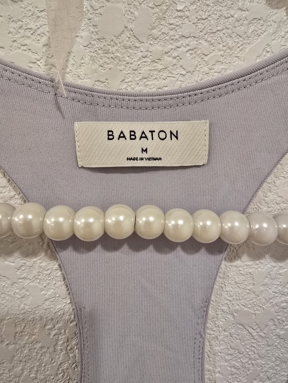 Aritzia Babaton Racer Dress Cement Blue M - Picture 3 of 9
